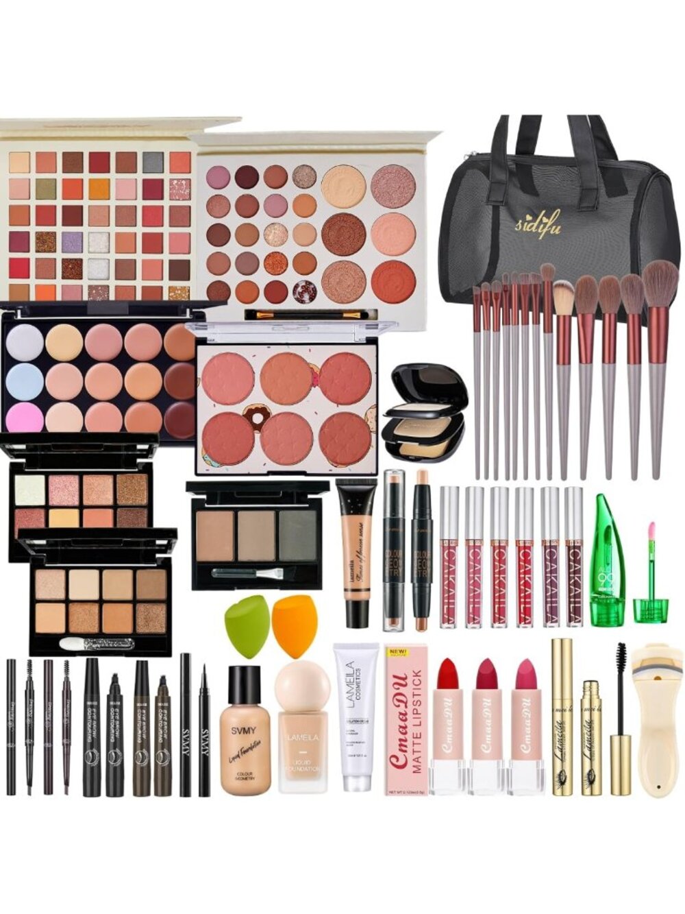 Complete Makeup Kit for Women & Girls - All-in-One Gift Set with Essentials